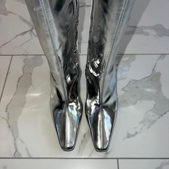 STAUD CAMI BOOT CHROME SILVER - Picture 8 of 16